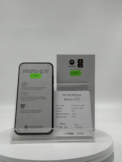 Imagine Motorola G77 5G 256GB 8GB RAM Produs nou desigilat