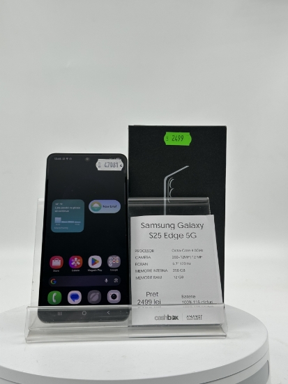 Imagine Samsung Galaxy S25 Edge 512GB 12GB RAM 116cicluri